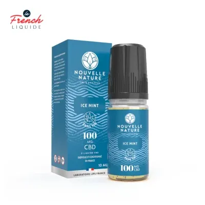 Ice Mint CBD 10ml (1% CBD) - Nouvelle Nature by Le French Liquide