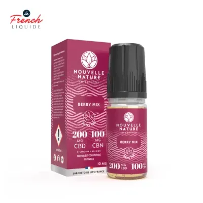 Berry Mix CBD (2% CBD 1% CBN) - Nouvelle Nature by Le French Liquide