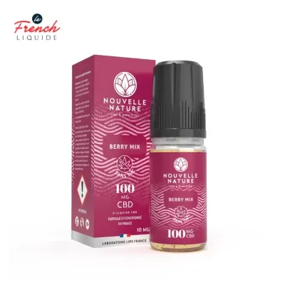 Berry Mix CBD 10ml (1% CBD) - Nouvelle Nature by Le French Liquide
