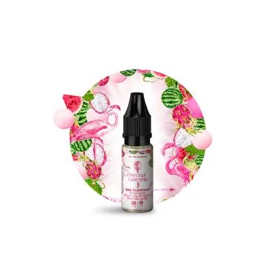 The Flamingo Salt 10ml Secret Garden (Nicotine:20 mg/ml) - Secrets Lab