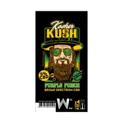 Wpod Kosher Kush (x4) (300mg) - Liquideo