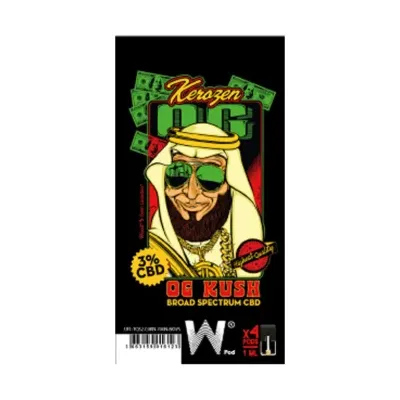 Wpod Kerozen OG (x4) (300mg) - Liquideo