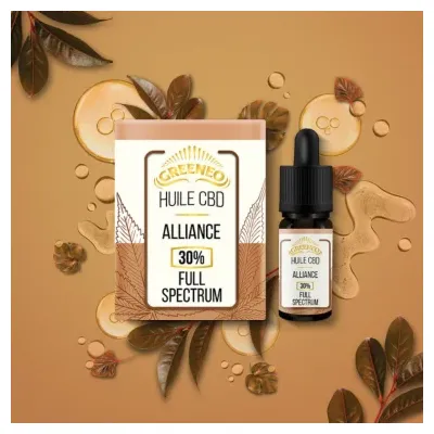 Huile CBD Alliance 10ml (4000mg) - Greeneo