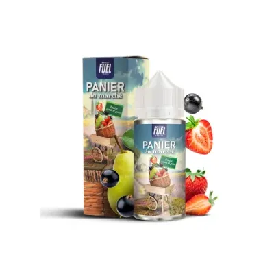 Fraise Cassis et Poire 100ml Panier du marché - Maison Fuel
