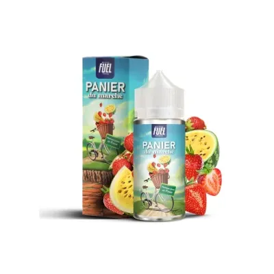Fraise et Pastèque Jaune 100ml Panier du marché - Maison Fuel