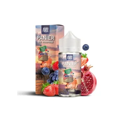 Myrtille Grenade et Fraise 100ml Panier du marché - Maison Fuel