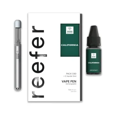 Pack Vape Pen REEFER California (700mg) - Marie Jeanne