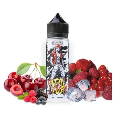Howard - Fatal Fury 50ml, Cerise, Fruits rouges, Frais