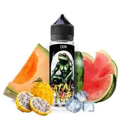 Crap - Fatal Fury 50ml, Fruits du dragon jaune, Melon, Pastèque, Frais