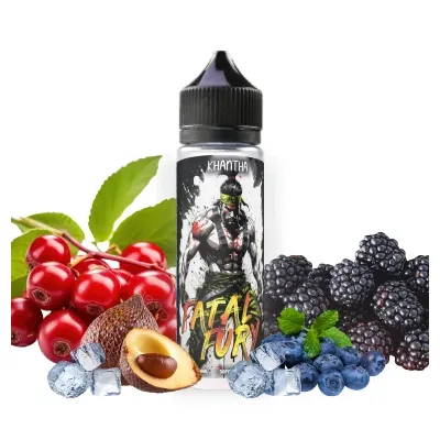 Khantha - Fatal Fury 50ml, Groseille, Fruits Noirs, Fruit du Serpent, Myrtille frais