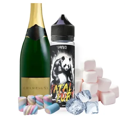 Pando  - Fatal Fury 50ml, Marshmallow, Champagne, Frais