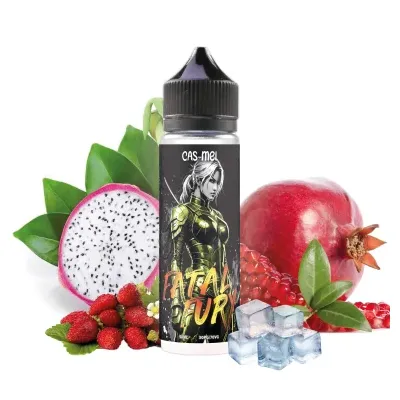 Cas-Mei - Fatal Fury 50ml,  Fraise, Mûre, Framboise, Cassis, Frais