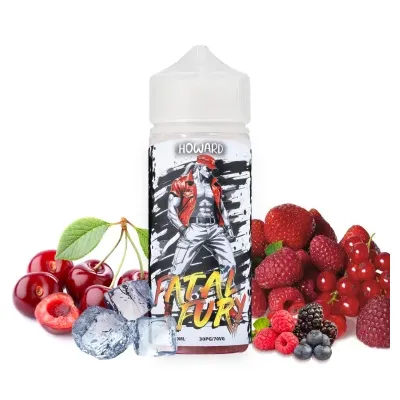 Howard - Fatal Fury 100ml, Cerise, Fruits rouges, Frais