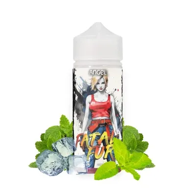 Angel - Fatal Fury 100ml, Menthe verte, Menthe jaune, Frais