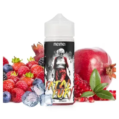 Meimei - Fatal Fury 100ml, Fruits rouges, Grenade, Fraise, Frais