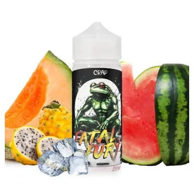 Crap - Fatal Fury 100ml, Fruits du dragon jaune, Melon, Pastèque, Frais