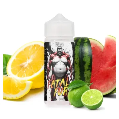Shawk - Fatal Fury 100ml, Citron jaune, Citron vert, Pastèque