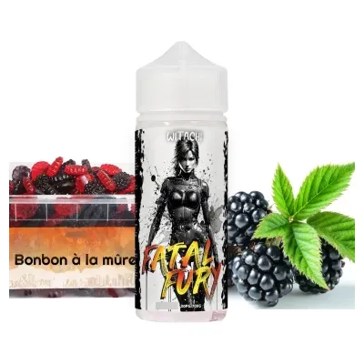Witachi - Fatal Fury 100ml, Bonbon à la mûre