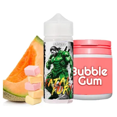 Lasride - Fatal Fury 100ml, Melon, Bubble Gum
