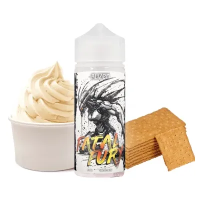 Alizen - Fatal Fury 100ml, Crackers, Glace à la Vanille