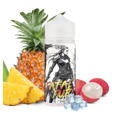 Alixia - Fatal Fury 100ml, Ananas, Litchi Frais