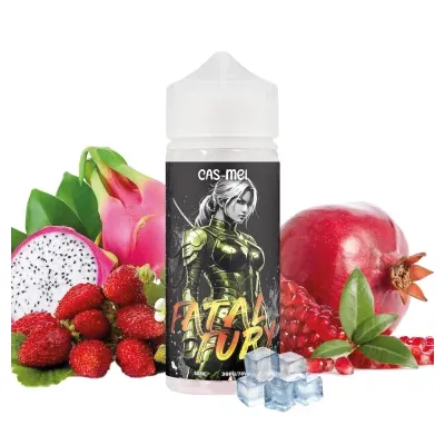 Cas-Mei - Fatal Fury 100ml,  Fraise, Mûre, Framboise, Cassis, Frais