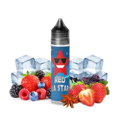 Red La Star - Balboul Juice 50ml, Fruits rouges, Anis, Frais
