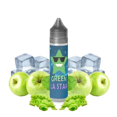 Green La Star - Balboul Juice 50ml, Bonbon à la Pomme Verte Frais