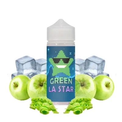 Green La Star - Balboul Juice 100ml, Bonbon à la Pomme Verte Frais