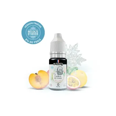 Teint de pêche Récolte d'hiver 10ml La Cueillette de Louise (Nicotine:12 mg/ml) - e.Tasty