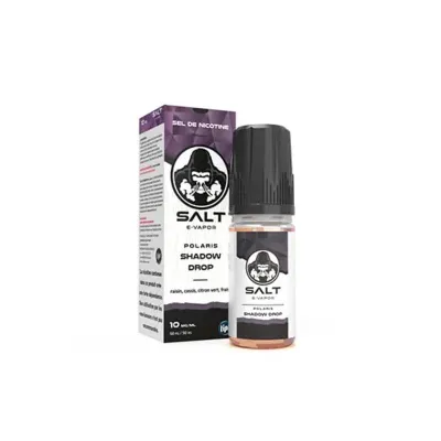 Shadow Drop TPD FRA 10ml Polaris Salt E-Vapor (Nicotine:10 mg/ml) - Le French Liquide