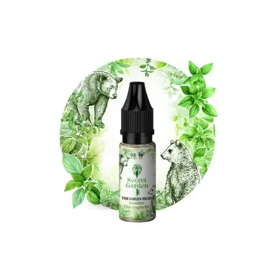 The Green Bear 10ml Secret Garden (Nicotine:12 mg/ml) - Secrets Lab