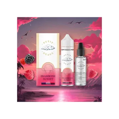 Framboise Sunset 60ml - Petit Nuage