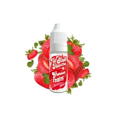 Grosse Fraise 10ml Wsalt Flavors (Nicotine:10 mg/ml) - Liquideo