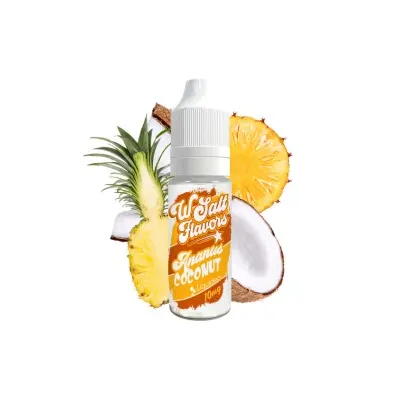 Ananas Coconut 10ml Wsalt Flavors (Nicotine:10 mg/ml) - Liquideo