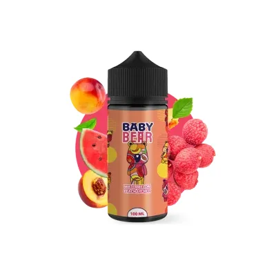 Watermelon Peach Lychee 100ml - Baby Bear