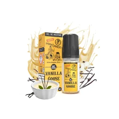 Vanilla Goose Salt 10ml Moonshiners (Nicotine:10 mg/ml) - Le French Liquide