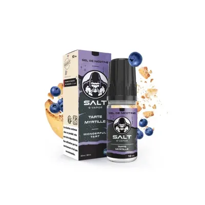 Wonderful Tart Myrtille 10ml Salt E-Vapor (Nicotine:10 mg/ml) - Le French Liquide
