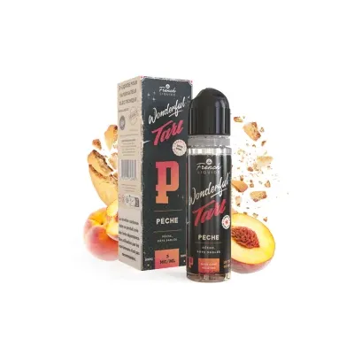 Kit Easy2Shake Pêche 60ml Wonderful Tart (Nicotine:03 mg/ml) - Le French Liquide
