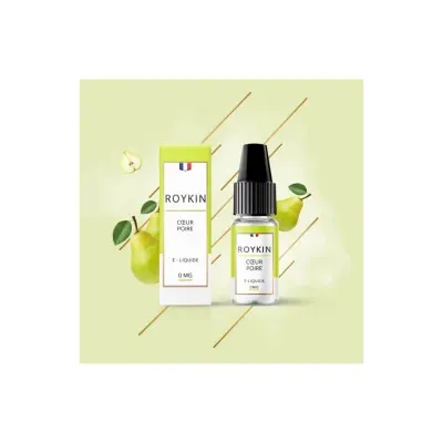 Coeur Poire 10ml (Nicotine:06 mg/ml) - Roykin
