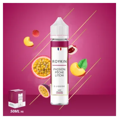 Passion Peche Litchi 50ml - Roykin