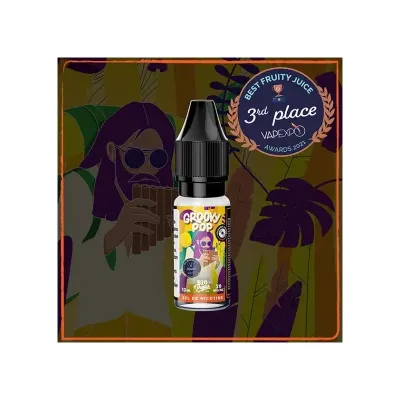 Groovy Pop Salt 10ml Les Founding Fathers (Nicotine:20 mg/ml) - Big Papa