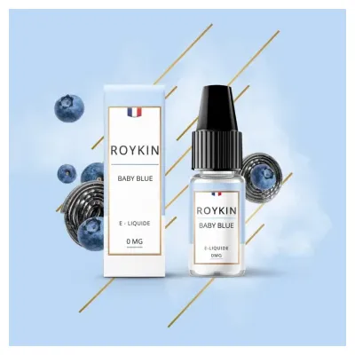 Baby Blue 10ml (Nicotine:06 mg/ml) - Roykin