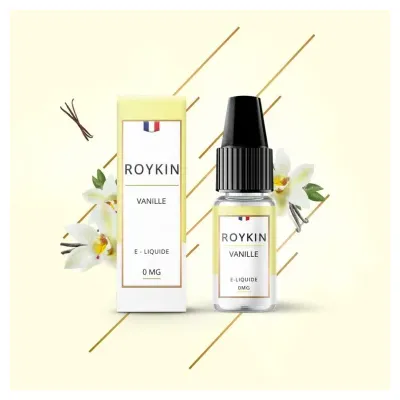 Vanille 10ml (Nicotine:06 mg/ml) - Roykin