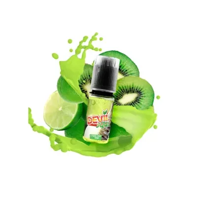 Citron Vert Kiwi 10ml Devil Squiz (Nicotine:12 mg/ml) - AVAP
