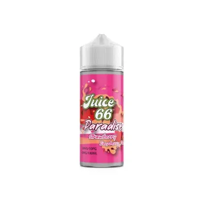 Strawberry Raspberry Peach 100ml Paradise - Juice 66