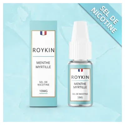 Menthe Myrtille (Nicotine:10 mg/ml) - Roykin