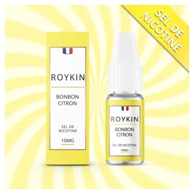 Bonbon Citron (Nicotine:10 mg/ml) - Roykin