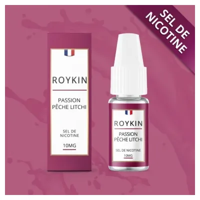 Passion Pêche Litchi (Nicotine:10 mg/ml) - Roykin