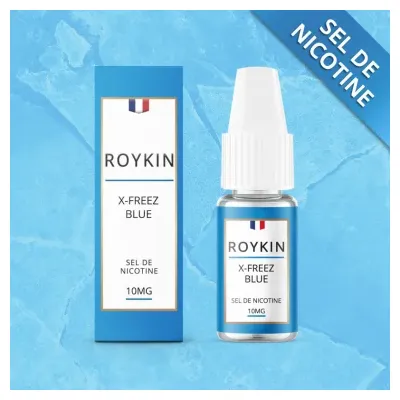 X-Freez Blue (Nicotine:10 mg/ml) - Roykin